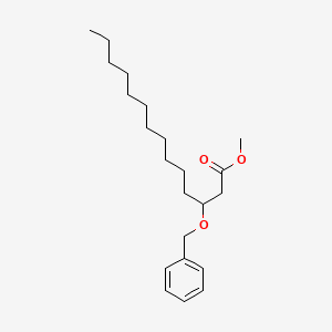 Methyl 3-phenylmethoxytetradecanoate