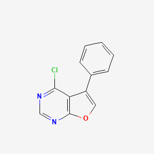 4-Chloro-5-phenylfuro[2,3-d]pyrimidine