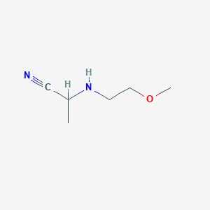 molecular formula C6H12N2O B8543608 2-(Methoxyethylamino)-propionitrile CAS No. 105510-43-8