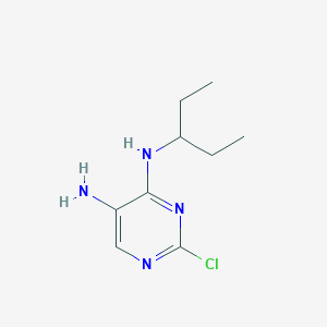 (2-Chloro-5-amino-pyrimidin-4-yl)-(1-ethyl-propyl)-amine