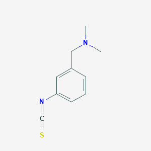 molecular formula C10H12N2S B8543752 (3-Isothiocyanato-benzyl)dimethyl-amine 