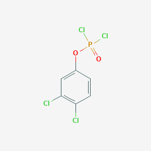 molecular formula C6H3Cl4O2P B8543829 3,4-Dichloro-phenyl dichlorophosphate 