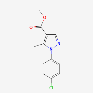 1-(4-chlorophenyl)-5-methyl-1H-pyrazole-4-carboxylic acid methyl ester