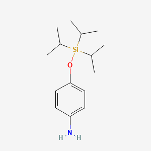 molecular formula C15H27NOSi B8543861 4-((Triisopropylsilyl)oxy)aniline 