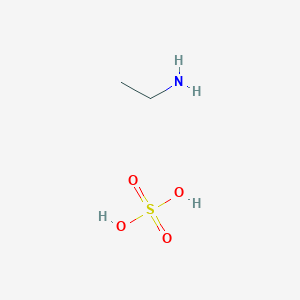 molecular formula C2H9NO4S B8543939 2-Aminoethane hydrogen sulfate CAS No. 55145-87-4