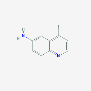 6-Amino-4,5,8-trimethylquinoline