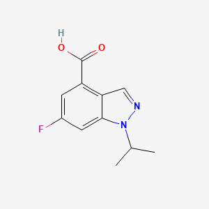 6-fluoro-1-(1-methylethyl)-1H-indazole-4-carboxylic acid