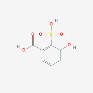 molecular formula C7H6O6S B8544036 3-Hydroxy-2-sulfobenzoic acid CAS No. 27323-36-0