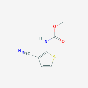 Methyl 3-cyanothiophen-2-ylcarbamate