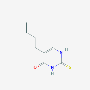 molecular formula C8H12N2OS B8544065 5-Butylthiouracil CAS No. 22389-94-2