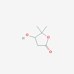 molecular formula C6H10O3 B8544116 3-Hydroxy-4,4-dimethyl-gamma-butyrolactone 