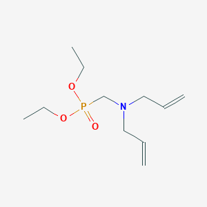 molecular formula C11H22NO3P B8544319 Diethyl {[di(prop-2-en-1-yl)amino]methyl}phosphonate CAS No. 56900-13-1