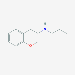 molecular formula C12H17NO B8544349 3-(N-n-propylamino)chroman 