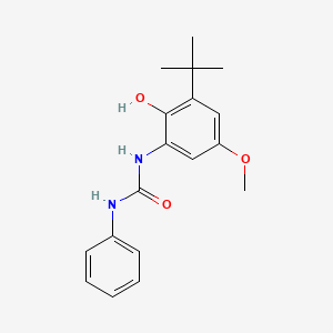 N-(3-tert-Butyl-2-hydroxy-5-methoxyphenyl)-N'-phenylurea