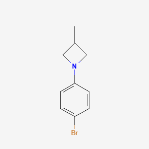 1-(4-Bromophenyl)-3-methylazetidine