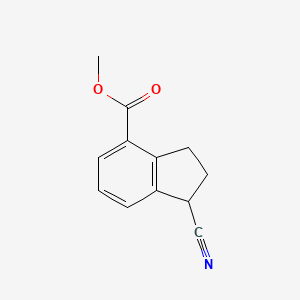 Methyl 1-cyanoindan-4-carboxylate