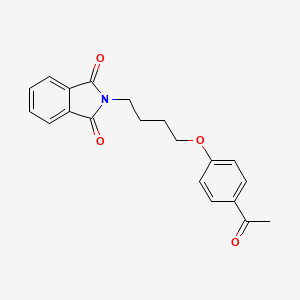 2-[4-(4-Acetylphenoxy)butyl]-1H-isoindole-1,3(2H)-dione