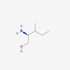 molecular formula C6H15NO B8544490 (2S)-2-amino-3-methylpentan-1-ol 