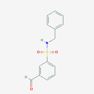 N-benzyl-3-formyl-benzenesulfonamide