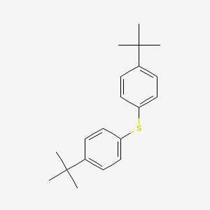 molecular formula C20H26S B8544566 Bis(4-tert-butylphenyl) sulfide CAS No. 52908-55-1