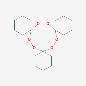 B085447 7,8,15,16,23,24-Hexaoxatrispiro[5.2.5.2.5.2]tetracosane CAS No. 182-01-4