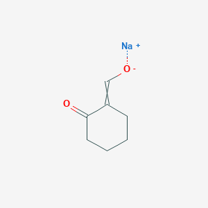 molecular formula C7H9NaO2 B8544743 Sodium 2-oxocyclohexylidenemethanolate 