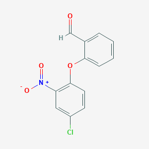 2-(4-Chloro-2-nitrophenoxy)benzaldehyde