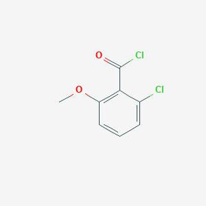 molecular formula C8H6Cl2O2 B8544929 2-Chloro-6-methoxybenzoyl chloride 