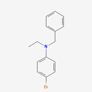 Benzyl-(4-bromo-phenyl)-ethyl-amine