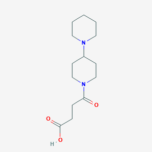3-(4-Piperidinopiperidinocarbonyl)propionic acid