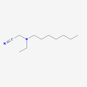 2-[Ethyl(heptyl)amino]acetonitrile