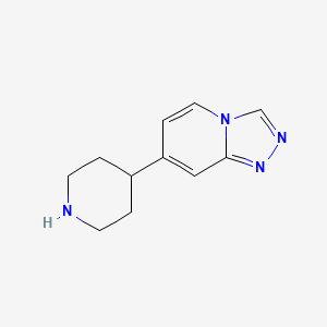 7-(Piperidin-4-yl)-[1,2,4]triazolo[4,3-a]pyridine