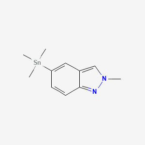 2-methyl-5-trimethylstannanyl-2H-indazole