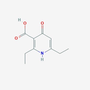 2,6-Diethyl-1,4-dihydro-4-oxopyridine-3-carboxylic acid