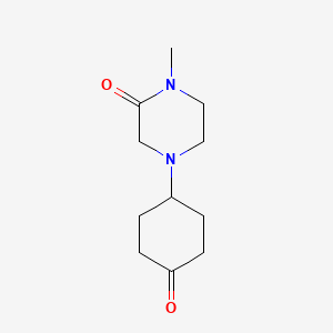 4-(4-Methyl-3-oxo-piperazin-1-yl)-cyclohexan-1-one