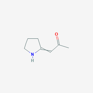 1-(Pyrrolidin-2-ylidene)propan-2-one