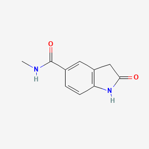 molecular formula C10H10N2O2 B8545444 N-methyl-2-oxoindoline-5-carboxamide 