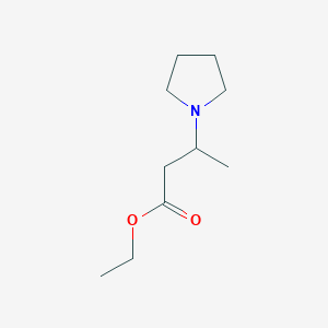 Ethyl 3-(1-pyrrolidinyl)butanoate