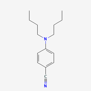 molecular formula C15H22N2 B8545625 4-(Dibutylamino)benzonitrile 