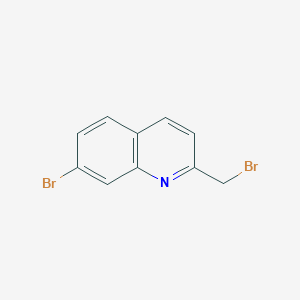 (7-Bromo-quinolin-2-yl)methylbromide