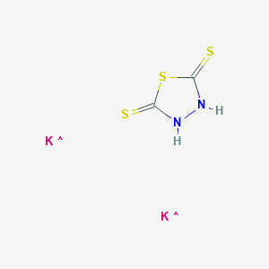 molecular formula C2H2K2N2S3 B8545874 1,3,4-Thiadiazole-2,5-dithiol dipotassium salt 