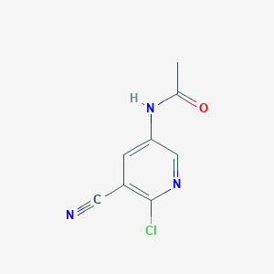 5-Acetamido 2-chloronicotinonitrile