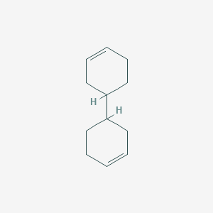molecular formula C12H18 B8545967 Bicyclohexyl-3,3'-diene CAS No. 37746-25-1