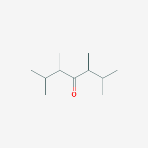molecular formula C11H22O B8546032 2,4-Diisopropyl-3-pentanone 