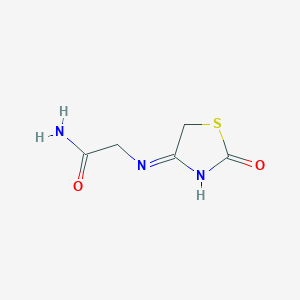 N2-(2-oxo-2,5-dihydro-1,3-thiazol-4-yl)glycinamide