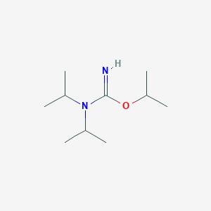 molecular formula C10H22N2O B8546147 Isopropyldiisopropylcarbamimidate 