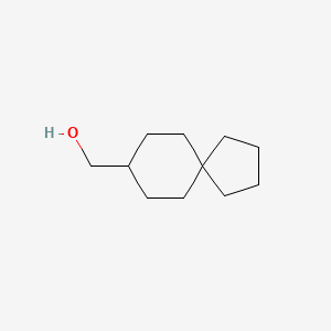 molecular formula C11H20O B8546163 Spiro[4.5]dec-8-yl-methanol CAS No. 1082373-83-8