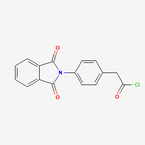 [4-(1,3-Dioxo-1,3-dihydro-2H-isoindol-2-yl)phenyl]acetyl chloride