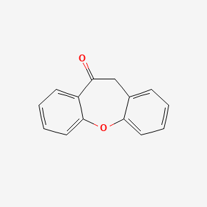 molecular formula C14H10O2 B8546265 Dibenzo[b,f]oxepin-10(11H)-one 