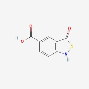 3-Oxo-1,3-dihydrobenzo[c]isothiazole-5-carboxylic acid